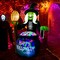 GOOSH 6.5FT Inflatable Witch with Cauldron – Light-Up Happy Halloween Yard Decoration